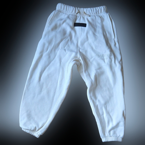 Essentials White Sweatpants - Picture 1 of 5